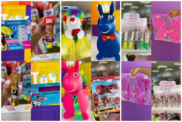 Garanta sua fantasia de Carnaval na loja Toys(Imagem:Divulgação)