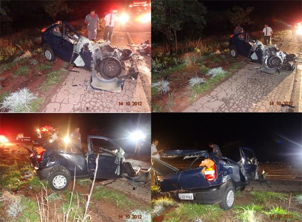 Quatro piauienses morrem após batida em Minas Gerais