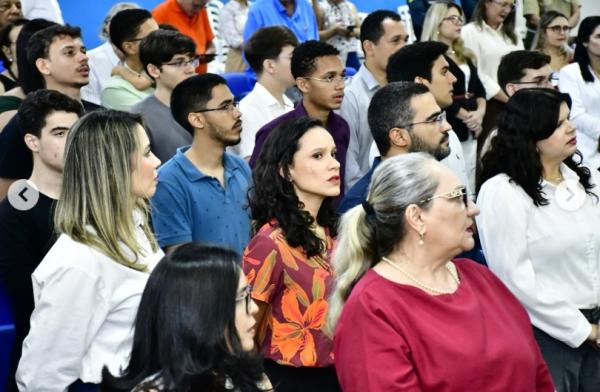 Câmara de Floriano participa de aula inaugural do curso de Medicina da UFPI.(Imagem:CMF)