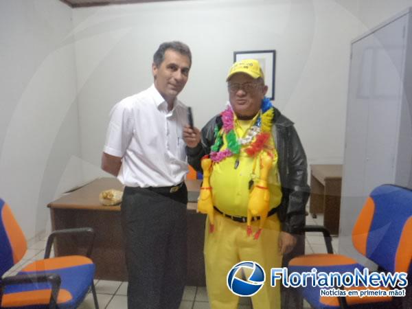 Prefeito Gilberto J&uacute;nior (Imagem:FlorianoNews)