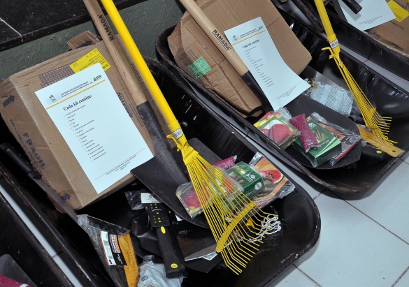 SDR entrega kits e contribui nas ações de combate às drogas