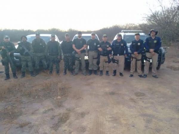 Opera&ccedil;&atilde;o da PRF combate crimes ambientais no Parque Nacional da Serra da Capivara.(Imagem:PRF)