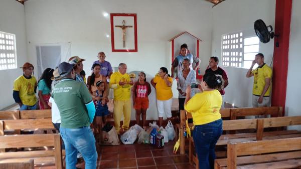 Projeto Amarelinho leva doações e solidariedade a famílias da zona rural de Floriano(Imagem:FlorianoNews)