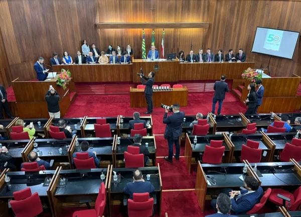  A nota do Piau&iacute; quanto ao poder legislativo, ou seja, o funcionamento da Assembleia Legislativa, foi 19, considerado p&eacute;ssimo.(Imagem:Isabela Leal / g1 )