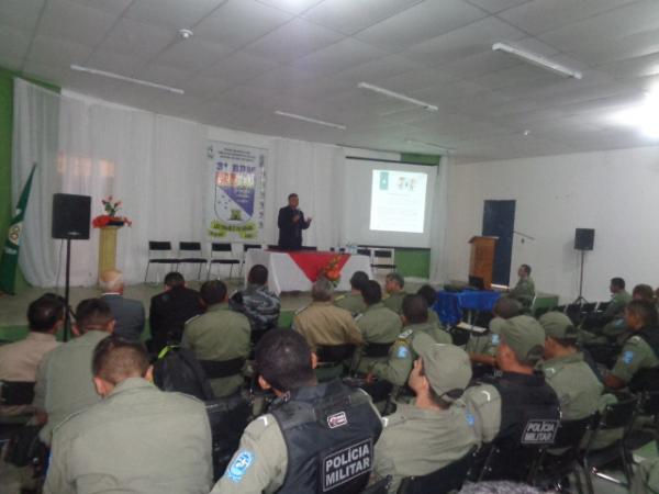 Policiais do 3º Batalhão participam de reunião com Juiz Eleitoral