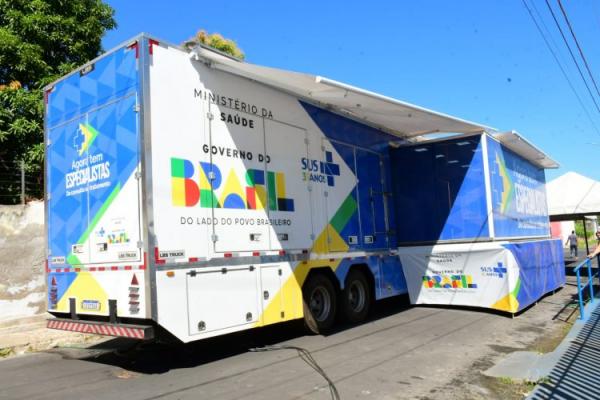 Prefeitura de Floriano inicia atendimentos na Carreta da Tomografia e amplia acesso a exames especializados(Imagem:Secom)