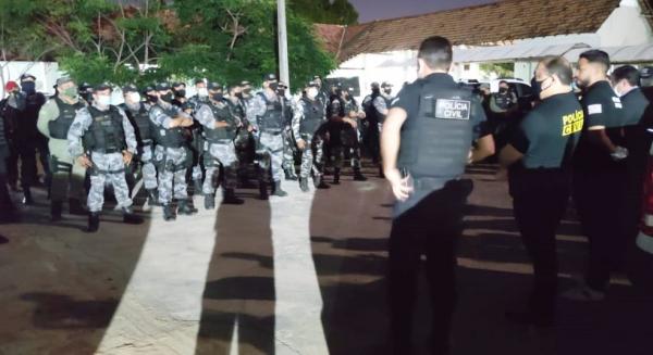 Opera&ccedil;&atilde;o A&ccedil;&atilde;o Integrada conta com 150 policiais no Piau&iacute;.(Imagem:Divulga&ccedil;&atilde;o/PC-PI)