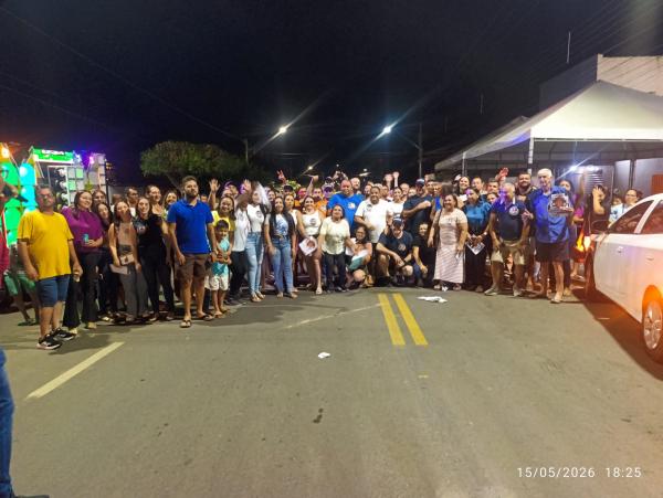  Adesiva&ccedil;o re&uacute;ne apoiadores de Gleydson Resende, Vin&iacute;cius Ferro e Orleans Brand&atilde;o em Bar&atilde;o de Graja&uacute;(Imagem:FlorianoNews)