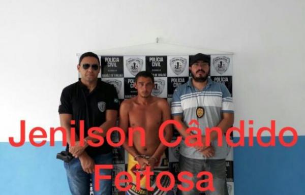 Jenilson C&acirc;ndido Feitosa(Imagem:Divulga&ccedil;&atilde;o/Pol&iacute;cia Civil)
