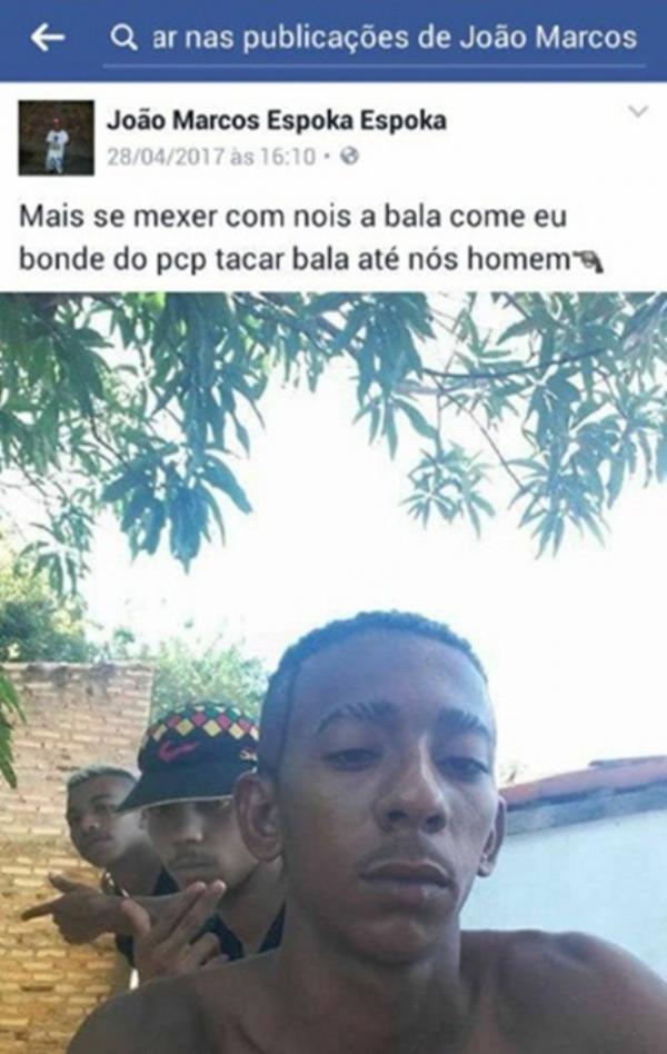 se denomina l&iacute;der do P.C.P (Primeiro Comando da Princesinha).(Imagem:Divulga&ccedil;&atilde;o)