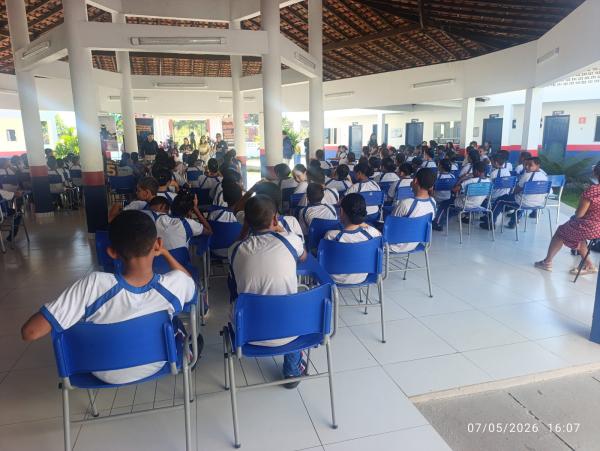 Palestra no Colégio Militar Tiradentes reforça conscientização no trânsito durante o Maio Amarelo(Imagem:FlorianoNews)