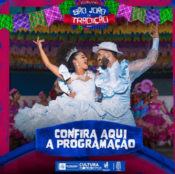 Floriano se prepara para o Festival São João de Tradição.(Imagem:Reprodução/Instagram)
