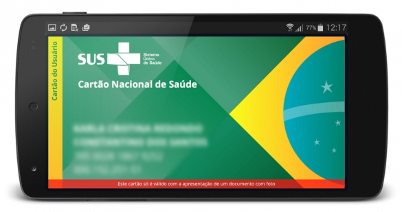 Ministério da Saúde lança versão digital do Cartão SUS