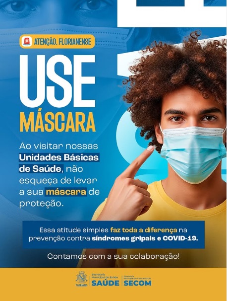 Secretaria de Saúde reforça uso de máscaras nas UBSs de Floriano
