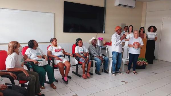 Idosos do CRAS I participam do III Semin&aacute;rio Interdisciplinar de Geriatria e Gerontologia na UFPI(Imagem:Secom)