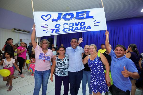Com Joel nos braços do povo e Ciro ovacionado, multidão recebe pré-candidatos na zona Norte(Imagem:Ascom)
