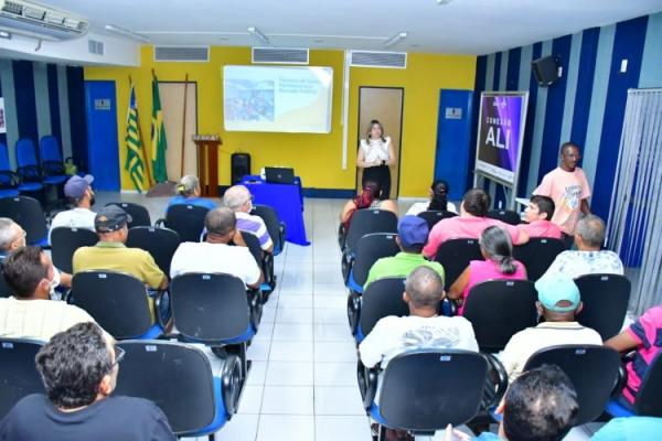 Prefeitura de Floriano e Sebrae iniciam a 2ª etapa de capacitação dos permissionários do Mercado Público Central.(Imagem:Secom)