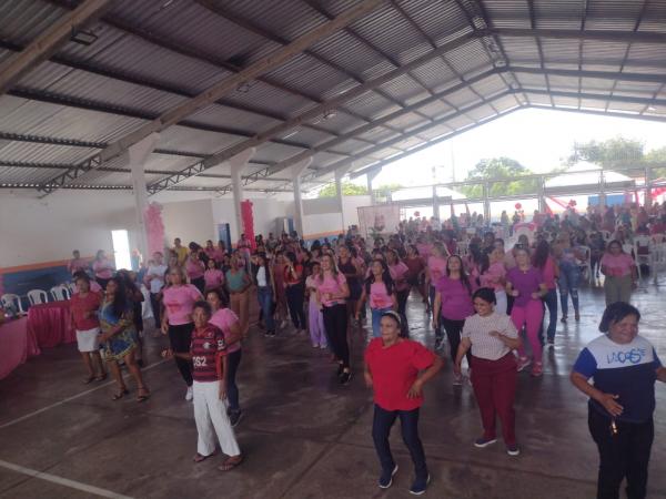 Grande a&ccedil;&atilde;o em alus&atilde;o ao Dia Internacional da Mulher &eacute; realizada em Bar&atilde;o de Graja&uacute;.(Imagem:FlorianoNews)