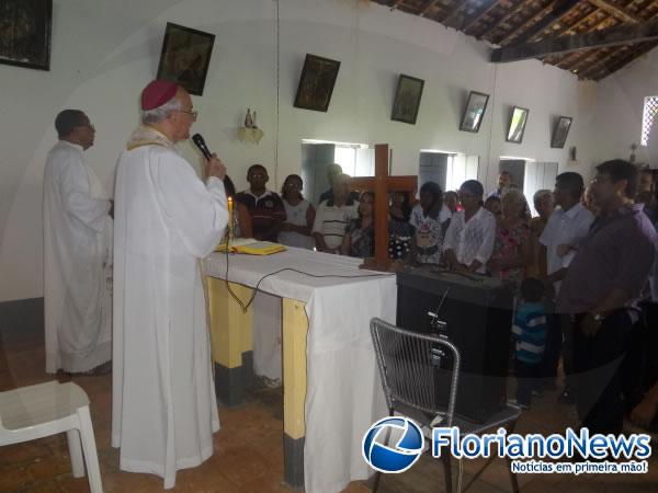  Encerramento de festejo na localidade Ara&ccedil;&aacute;s.(Imagem:FlorianoNews)