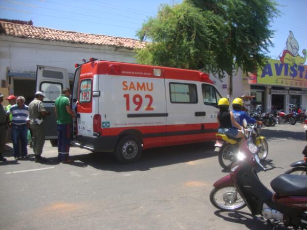 Flagra: Atendimento do Samu(Imagem:reda&ccedil;&atilde;o)
