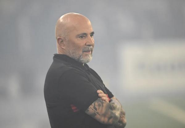 Jorge Sampaoli em Botafogo x Flamengo (Imagem:Andr&eacute; Dur&atilde;o)