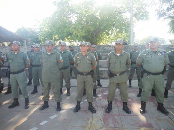 Foi iniciado em Floriano curso de formação de Cabos da PM