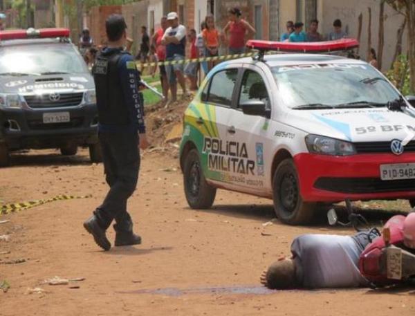 Jovem é morto com tiro na cabeça na Zona Leste de Teresina.(Imagem:Cidadeverde.com)
