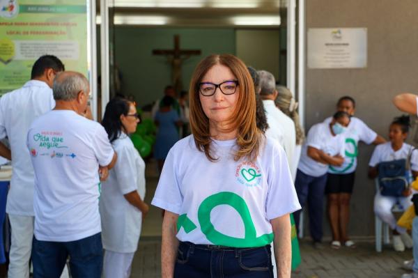 Lourdes Veras, coordenadora estadual da Central de Transplantes do Piau&iacute;.(Imagem: Ascom Sesapi)