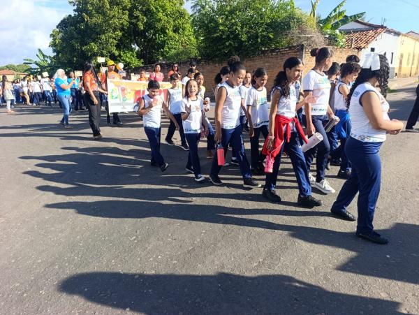 Prefeitura de Barão de Grajaú realiza caminhada da campanha Faça Bonito em combate ao abuso sexual infantil(Imagem:FlorianoNews)