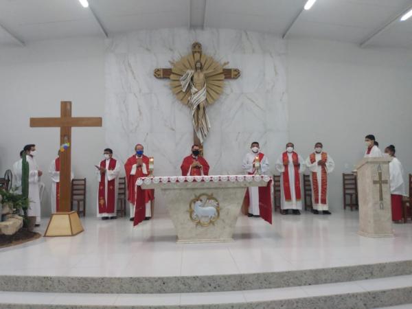 Cruz Peregrina chega a Floriano e &eacute; recebida pelos fi&eacute;is(Imagem:FlorianoNews)