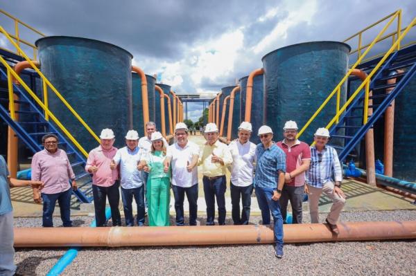 Governador realizou uma visita t&eacute;cnica &agrave;s obras de amplia&ccedil;&atilde;o da ETA do Garrincho(Imagem:Divulga&ccedil;&atilde;o)