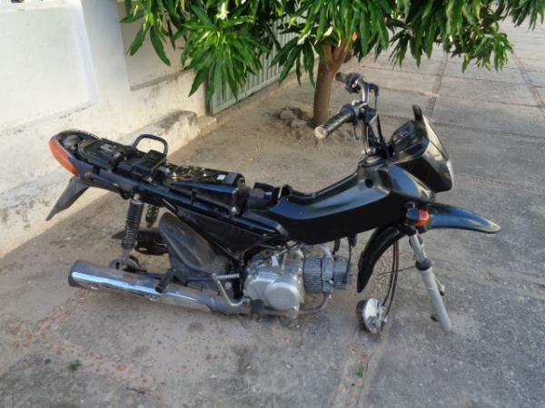 3º BPM recupera mais uma motocicleta roubada em Floriano.(Imagem:FlorianoNews)