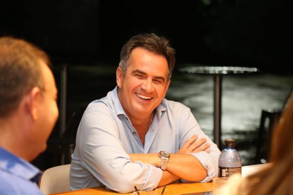 Ciro Nogueira recebe Silvio, secretários e amigos(Imagem:Divulgação)