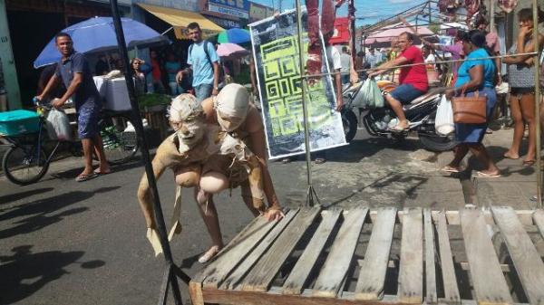 Mercado central de Floriano recebe espetáculo