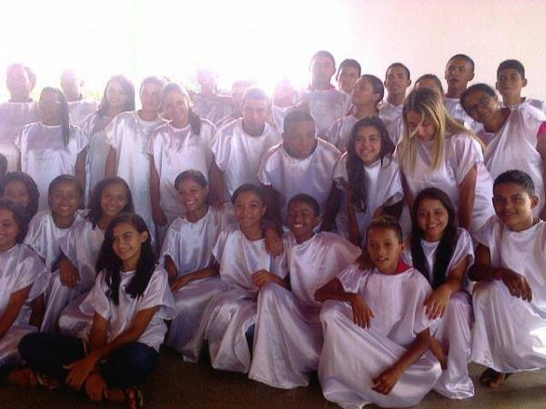  Igreja do Evangelho Quadrangular realizou batismo nas &aacute;guas em Floriano.(Imagem:Reprodu&ccedil;&atilde;o/Facebook)