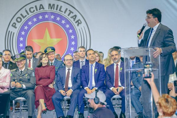 Rafael Fonteles realiza promo&ccedil;&atilde;o hist&oacute;rica de 1.700 PMs e convoca mais 120 policiais(Imagem:Jo&atilde;o Allbert)