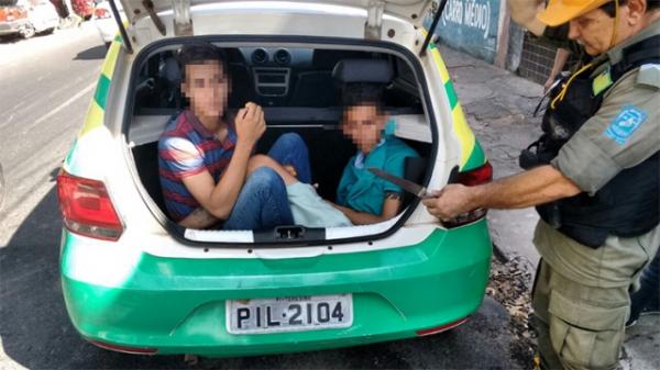 Estudante é esfaqueado ao tentar reagir a assalto no Centro de Teresina.(Imagem:Cidadeverde.com)
