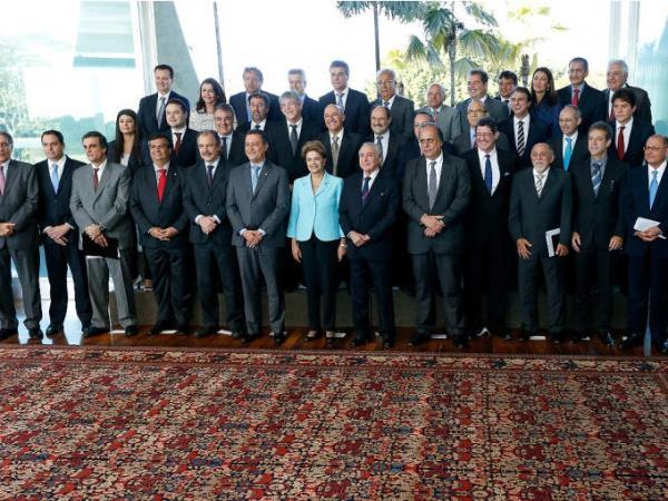 Governadores se reúnem em Brasília para discutir medidas contra crise.(Imagem:Pedro Ladeira/Folhapress)