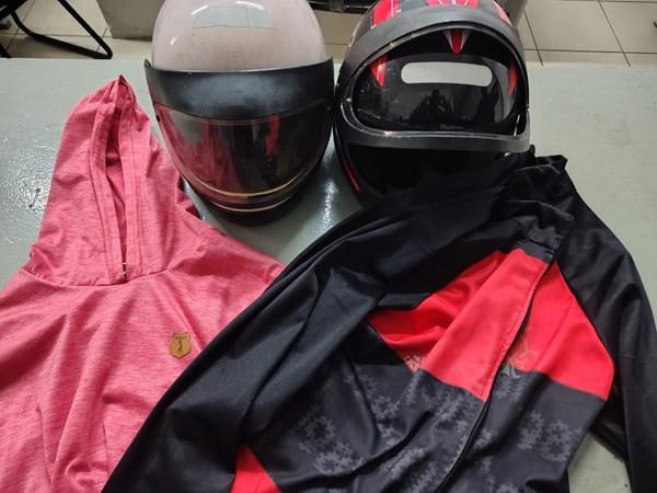 Polícia Militar captura suspeitos de roubo e recupera moto furtada em Floriano(Imagem:Divulgação/PM)