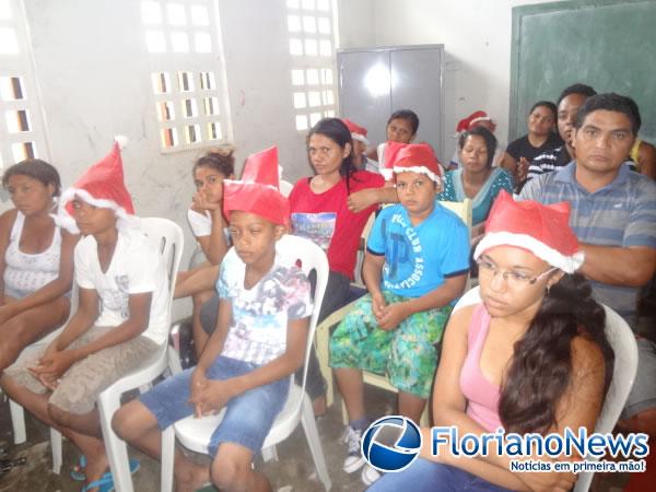 Crianças participam do encerramento dos Programas Se Liga e Acelera Brasil em Barão de Grajaú.(Imagem:FlorianoNews)