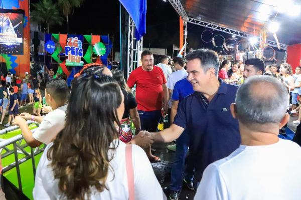Ciro Nogueira participa do tradicional Zé Pereira de José de Freitas(Imagem:Ascom)