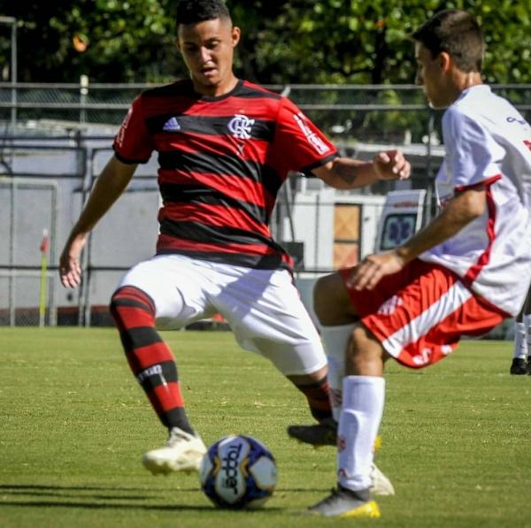 Cauan voltou a jogar pelo Flamengo (Imagem:Divulga&ccedil;&atilde;o)