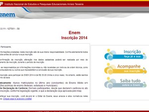 Enem 2014 já passa de 2,2 milhões de inscritos, segundo o Inep