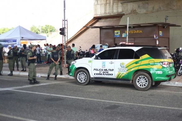 Efetivo da Polícia Militar de Floriano receberá reforço durante o carnaval