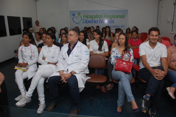 Hospital Tib&eacute;rio Nunes promove palestra sobre cuidados paliativos em oncologia.(Imagem:Assessoria HTN   )