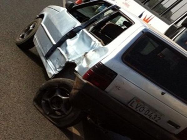 Acidente entre carro e moto deixa dois feridos na BR-316.(Imagem:Marlene Dias   )