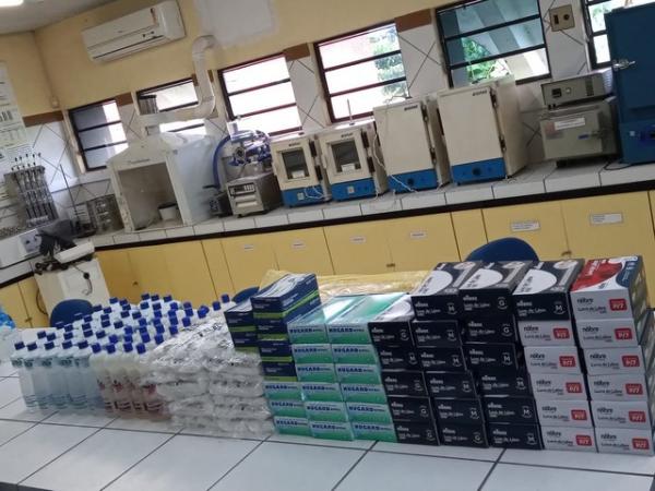 Hospitais de mais de 10 munic&iacute;pios receberam as doa&ccedil;&otilde;es.(Imagem:Divulga&ccedil;&atilde;o/IFPI)