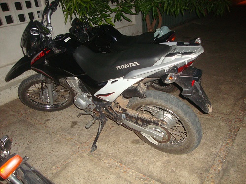 Motocicleta usada em assalto a Capitão foi roubada no último sábado