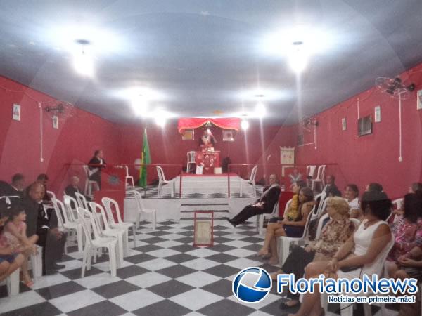 Loja Maçônica Acácia do Parnaíba realizou sessão pública.(Imagem:FlorianoNews)