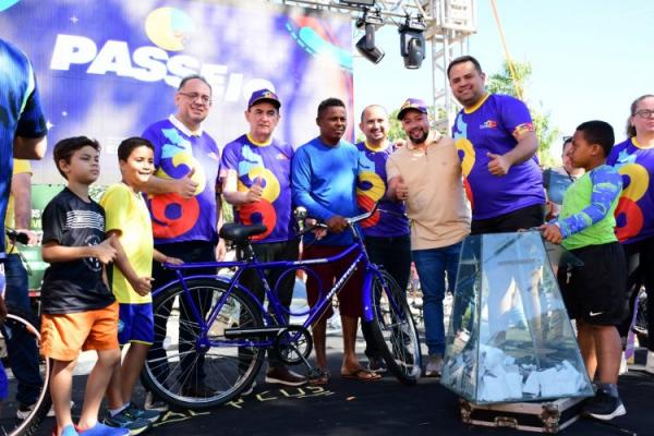 129 anos: Passeio ciclístico reúne cerca de 1.500 participantes nas comemorações do aniversário de Floriano(Imagem:Secom)
